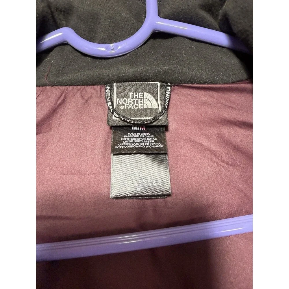 The North Face Tweed Nuptse Heights Puffer Jacket Gray/Black Size Medium